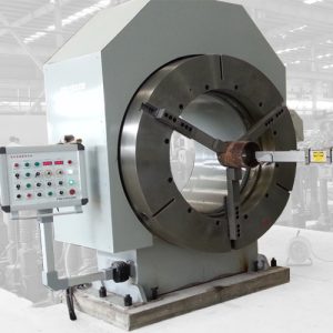 Positioners and turntables for automated welding