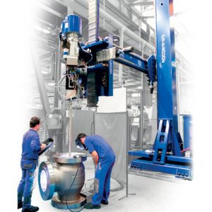 Cladding Rig with endlessly rotating SPX welding head