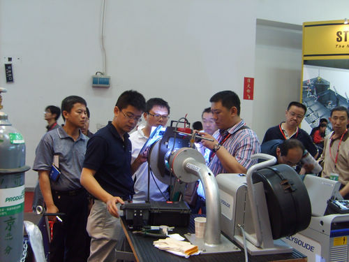宝利苏迪公司在第十五届北京·埃森焊接与切割展览会上获得很好的展示效果