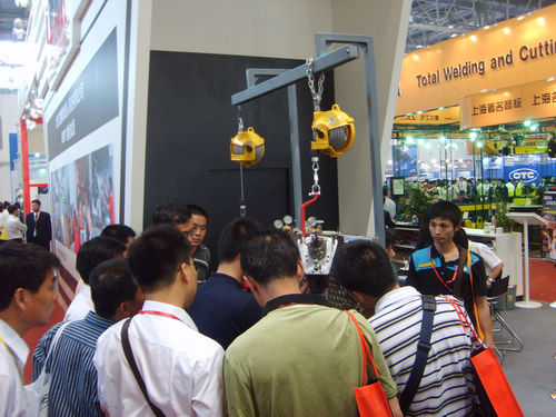 宝利苏迪公司在第十五届北京·埃森焊接与切割展览会上获得很好的展示效果