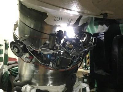 POLYSOUDE设备完成ACP1000核电主管道现场焊接